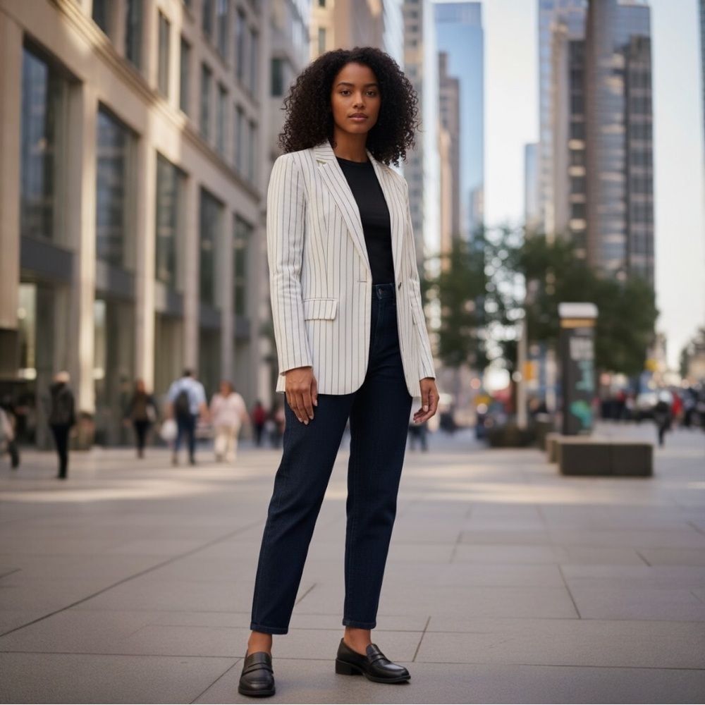 Women's Navy Pants